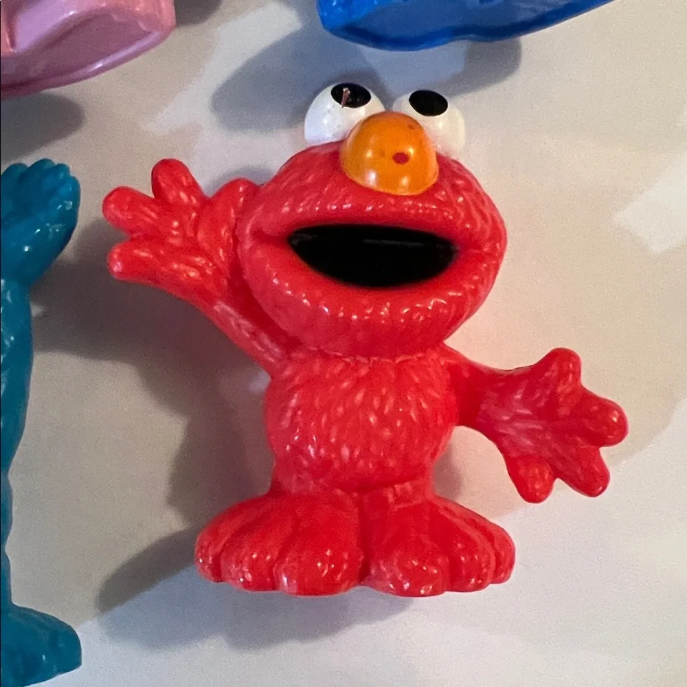 Colorful Sesame Street Character Figurines